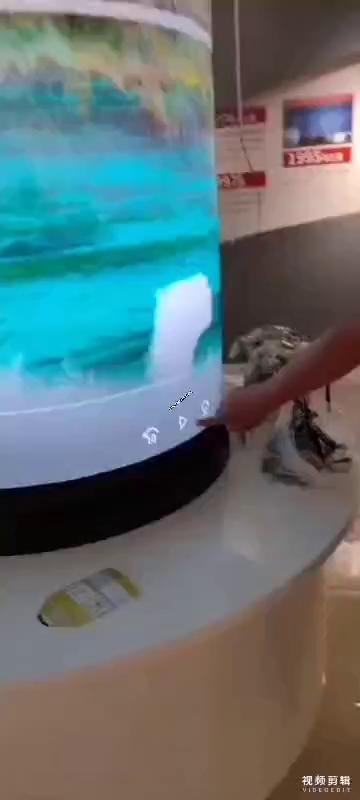 定制弧形圆柱形红外触摸框